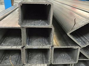 Problems encountered in the processing of stainless steel square tubes