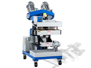 GMMA-100L Automatic edge milling machining of circular arc plate