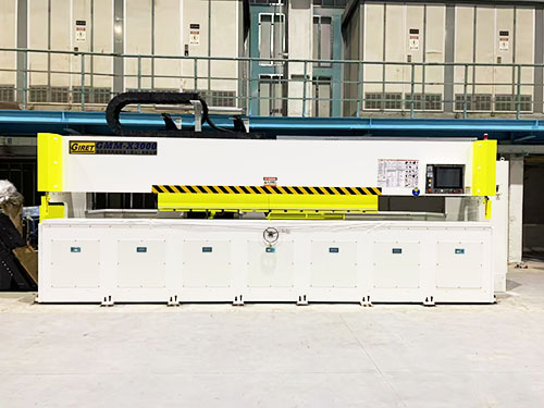 Farewell to traditional craftsmanship! The shipyard has introduced a 3-meter CNC edge milling machine, doubling the efficiency of groove processing!