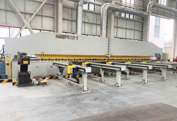 GMM-X12000数控铣边机客户应用现场