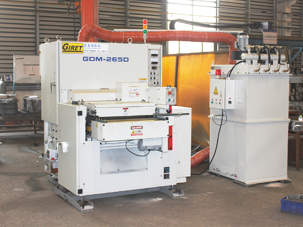 GDM-3120D挂渣清除机顺利交付昆山胜代